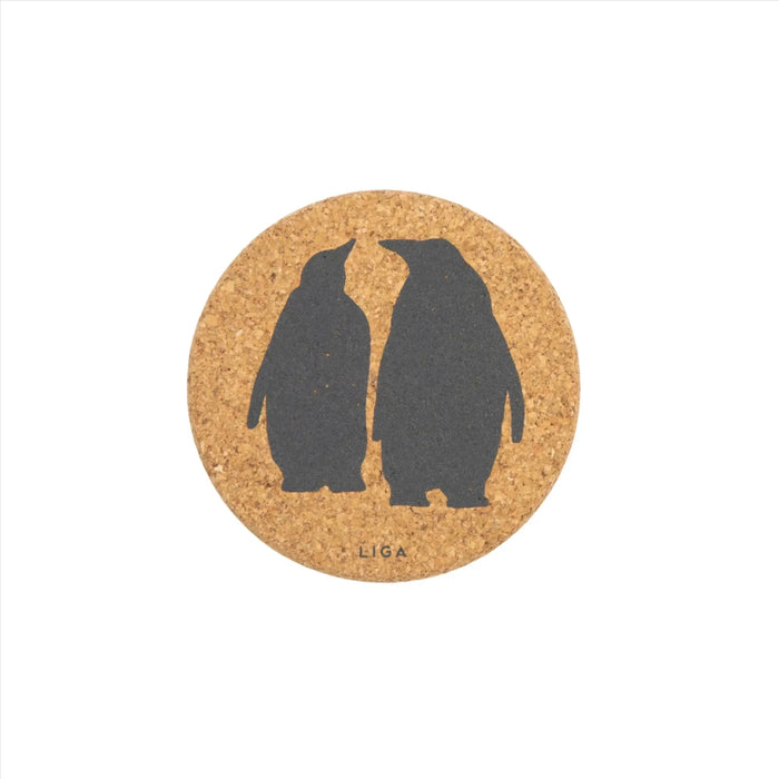 Liga Cork Coaster - Penguin