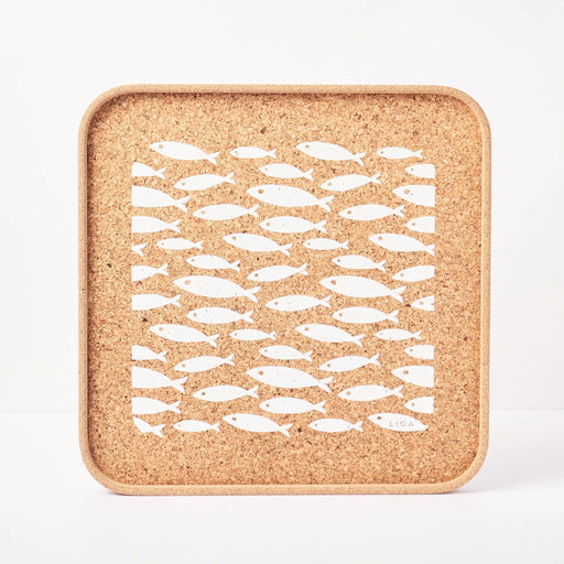 Liga Cork Eco Cork Tray - Fish (30cm) - LemonSalt