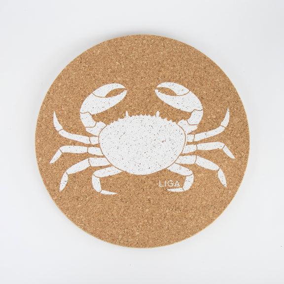 Liga Cork Placemat  - Crab
