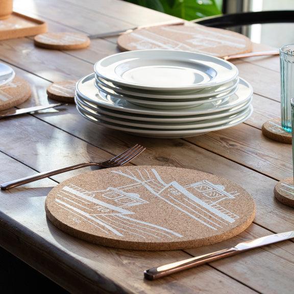 Liga Cork Placemat - Ebb & Flo