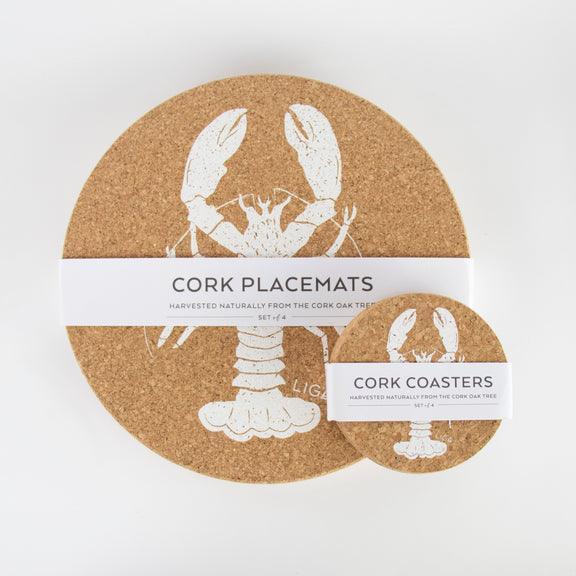 Liga Cork Placemat - Lobster