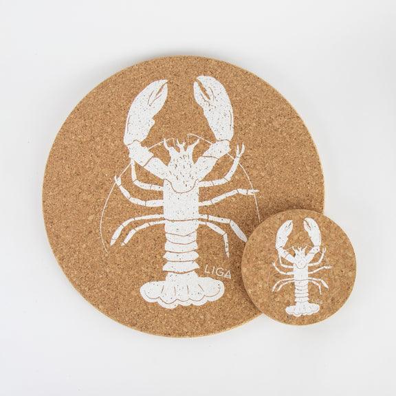 Liga Cork Placemat - Lobster