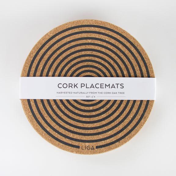 Liga Cork Placemat - Orbit Grey | {{ collection.title }}