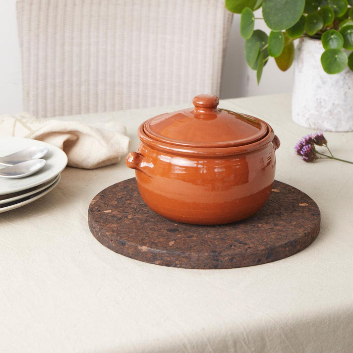 Liga Cork - Smoked Cork Trivet - Large - LemonSalt