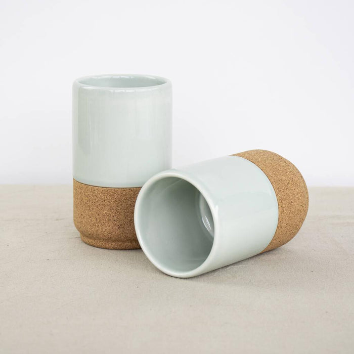 Liga Eco Coffee Mug Gift Set - Aqua (Large) - LemonSalt