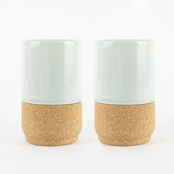 Liga Eco Coffee Mug Gift Set - Aqua (Large) - LemonSalt