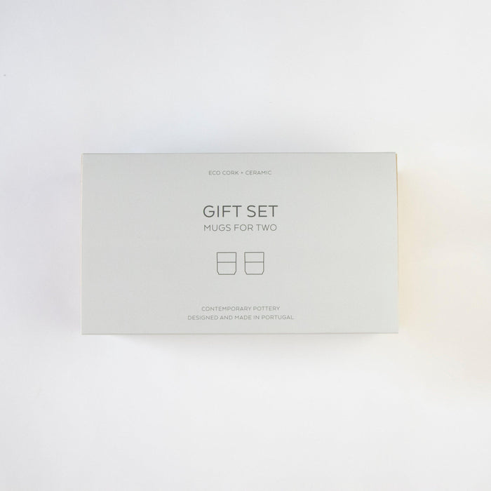 Liga Eco Coffee Mug Gift Set - Black (Medium)
