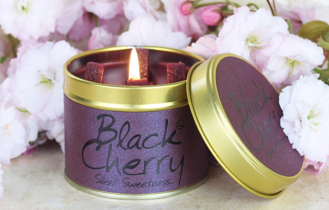 Lily Flame Black Cherry Candle