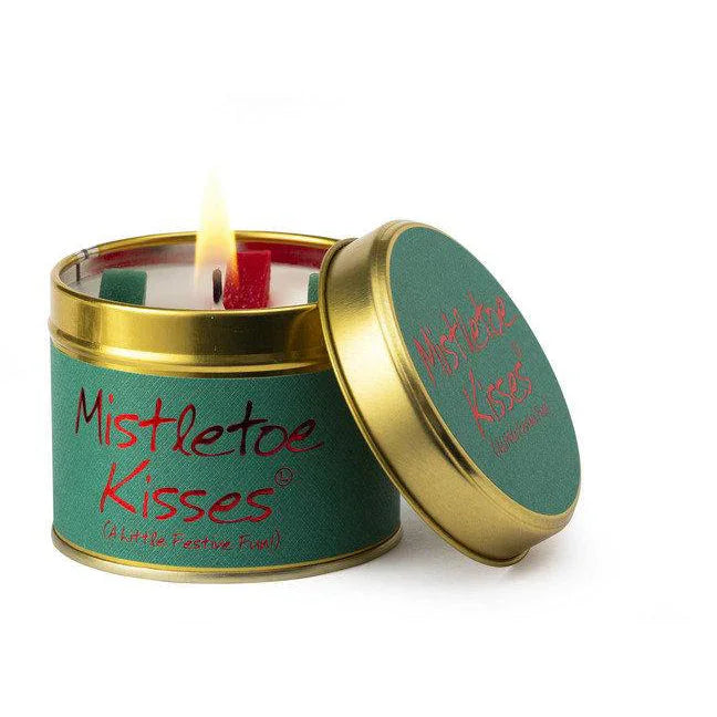 Lily Flame Mistletoe Kisses Candle
