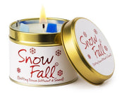 Lily Flame Snow Fall Candle