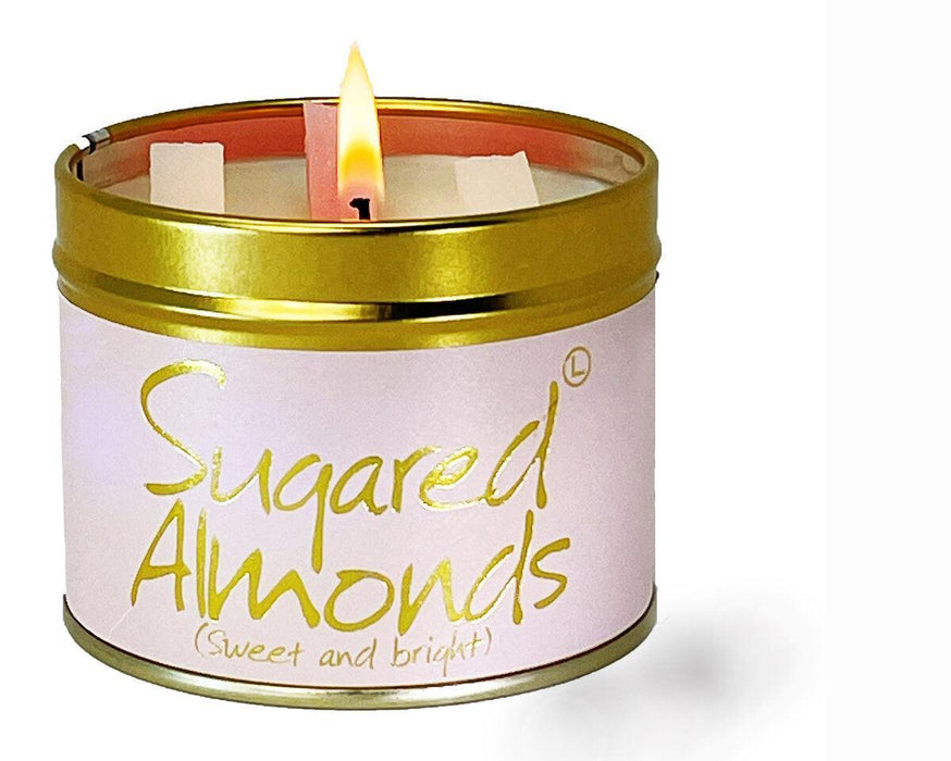 Lily Flame Sugared Almonds Candle