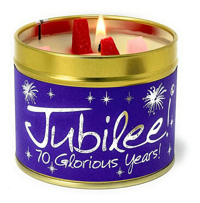 Lily Flame The Queen's Platinum Jubilee 2022 Scented Candle Tin - Limited Edition | {{ collection.title }}