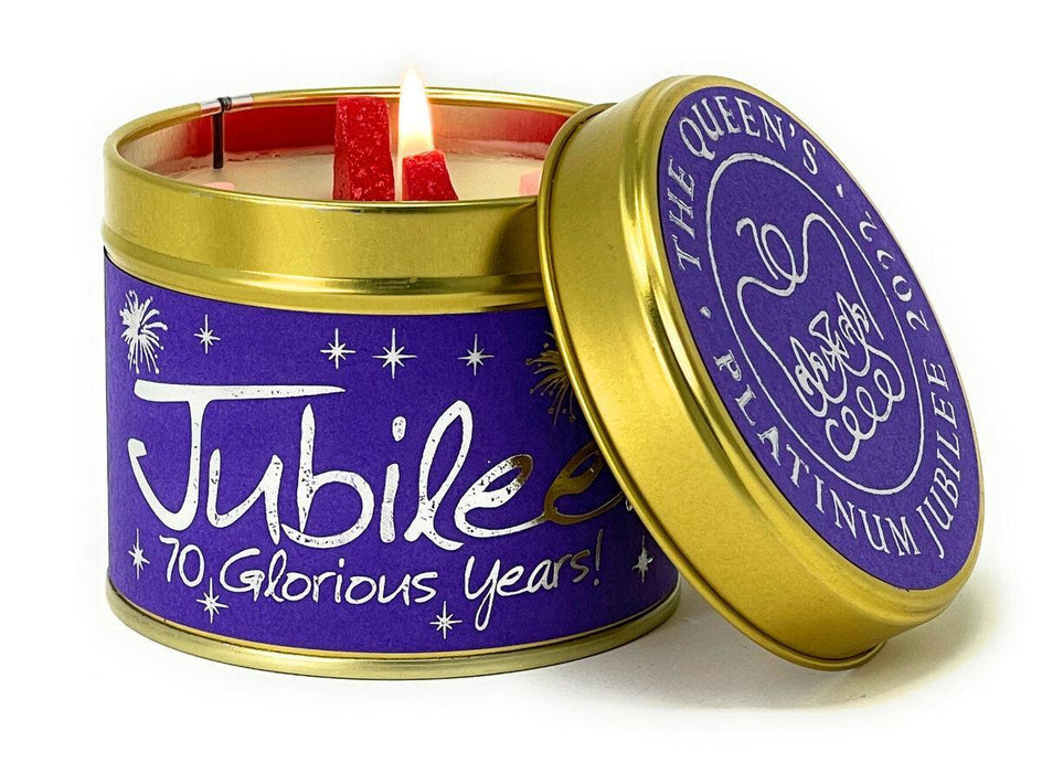 Lily Flame The Queen's Platinum Jubilee 2022 Scented Candle Tin - Limited Edition
