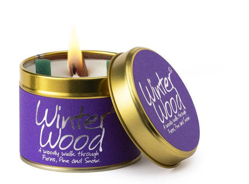 Lily Flame Winter Wood Candle | {{ collection.title }}