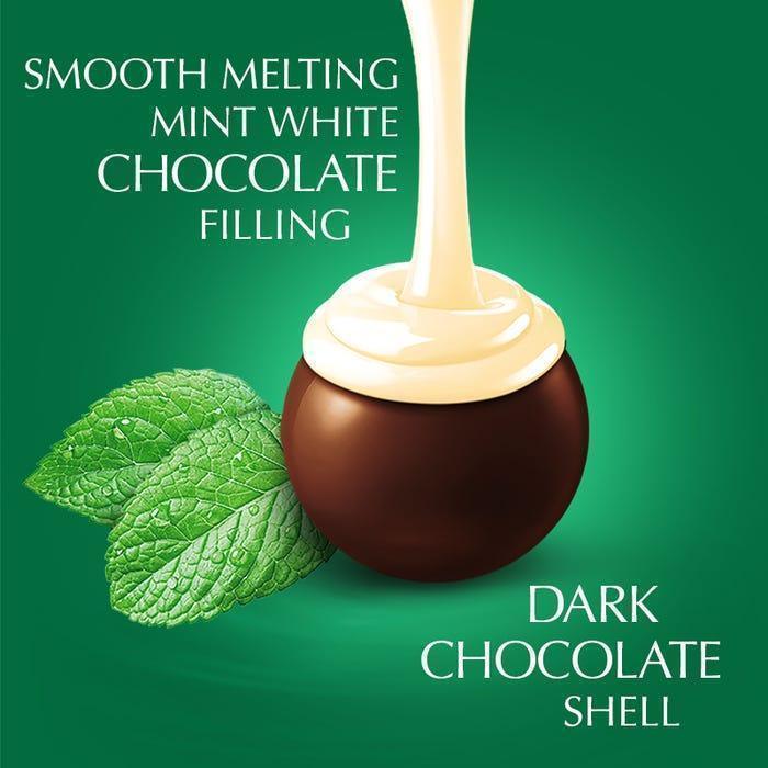 Lindt Lindor Dark Mint Truffles Box (200g) - LemonSalt
