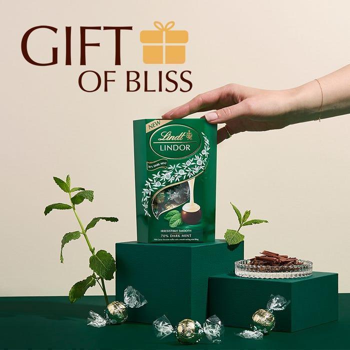 Lindt Lindor Dark Mint Truffles Box (200g) - LemonSalt