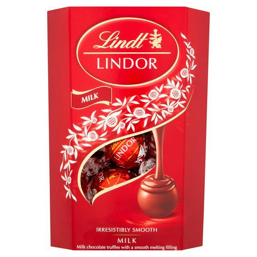 Lindt Lindor Milk Chocolate Truffles Box (200g) | {{ collection.title }}