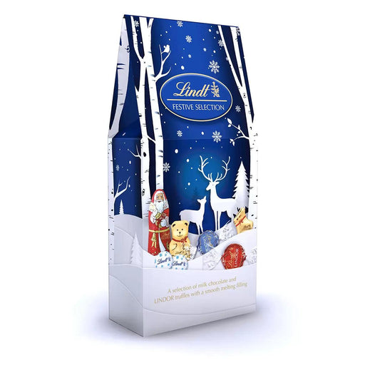 Lindt Milk Chocolate Festive Selection Pouch (650g) | {{ collection.title }}
