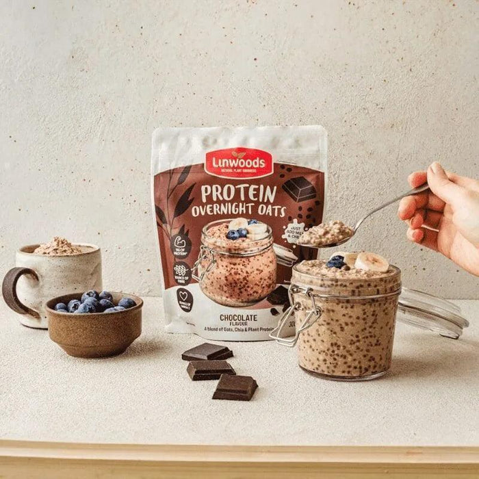 Linwoods - Chocolate Protein Overnight Oats (1kg) - LemonSalt