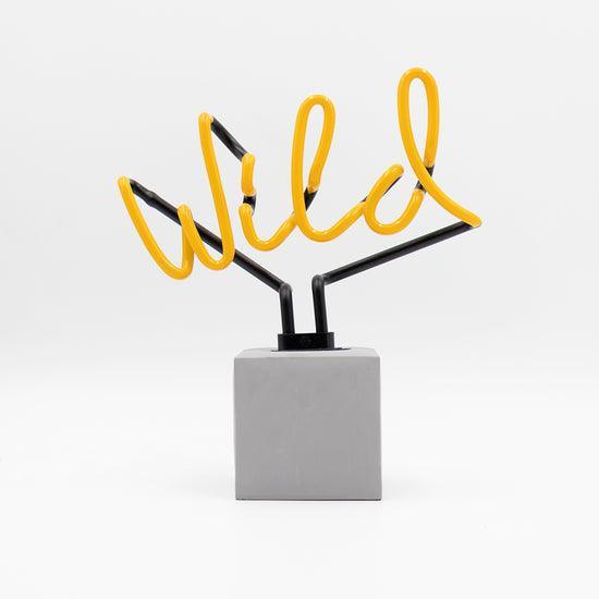 Locomocean Neon 'Wild' Sign
