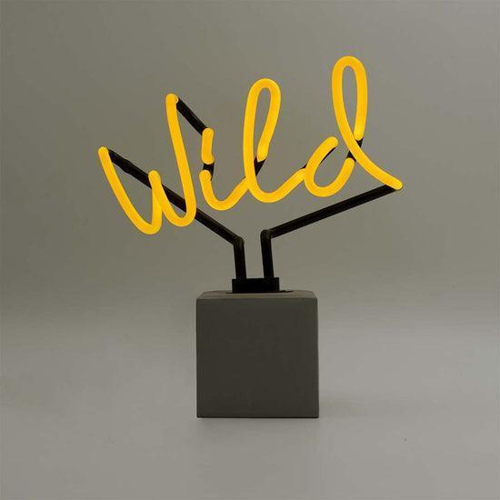 Locomocean Neon 'Wild' Sign