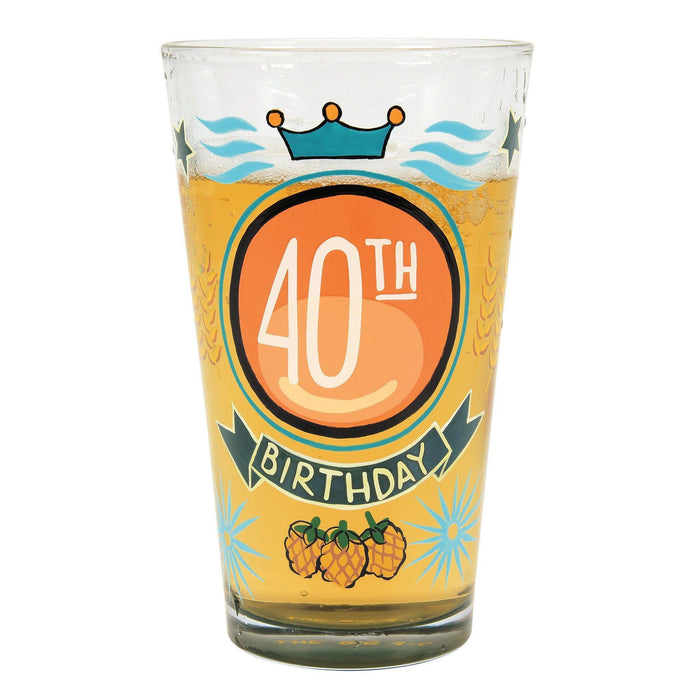 Lolita 40th Birthday Beer Glass