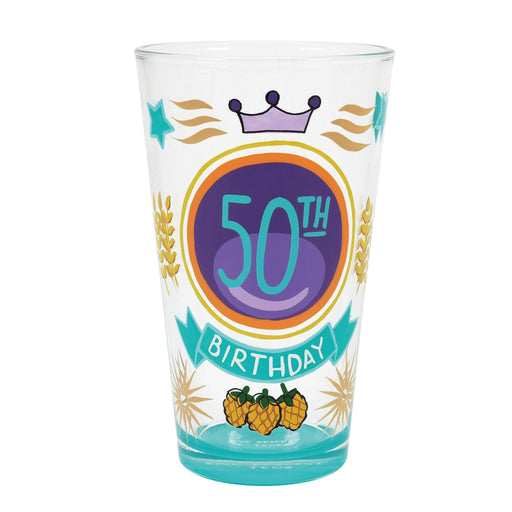 Lolita 50th Birthday Beer Glass | {{ collection.title }}