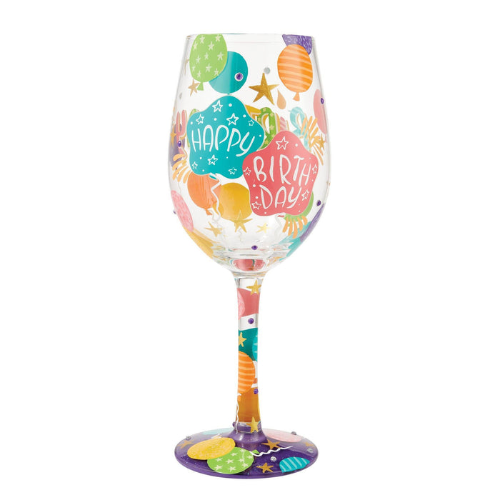 Lolita Birthday Girl Wine Glass