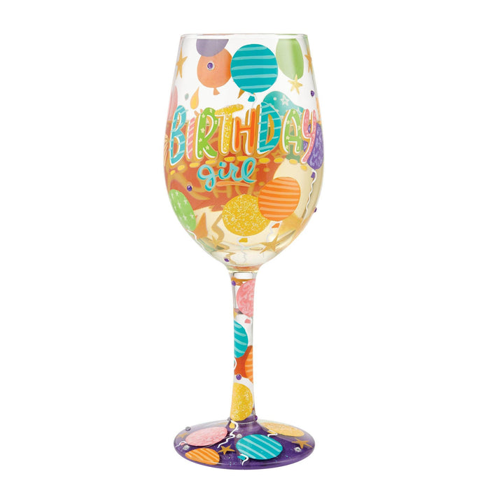Lolita Birthday Girl Wine Glass