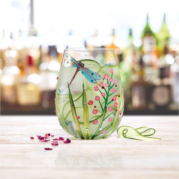 Lolita Dragonfly Stemless Glass