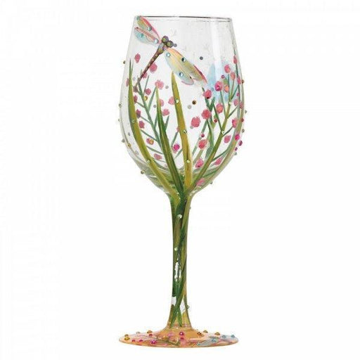 Lolita Dragonfly Wine Glass - LemonSalt