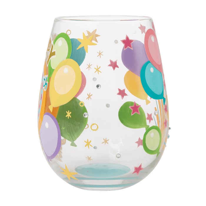 Lolita Happy 30th Birthday Stemless Wine Glass | {{ collection.title }}