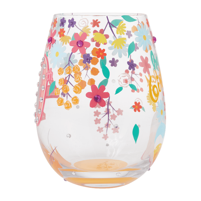 Lolita Happy 40th Birthday Stemless Wine Glass