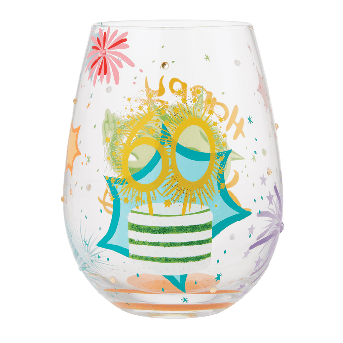 Lolita Happy 60th Birthday Stemless Wine Glass