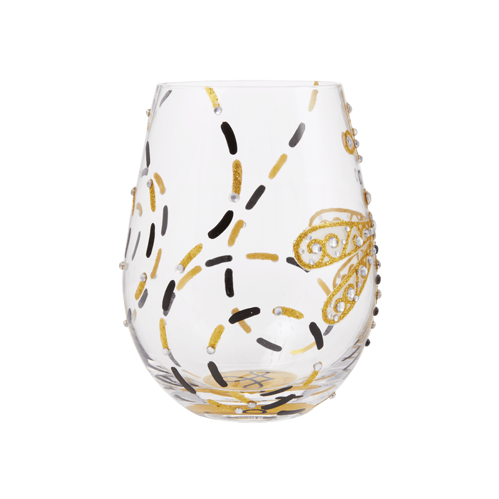 Lolita Happy Dazzling Dragonfly Stemless Wine Glass | {{ collection.title }}