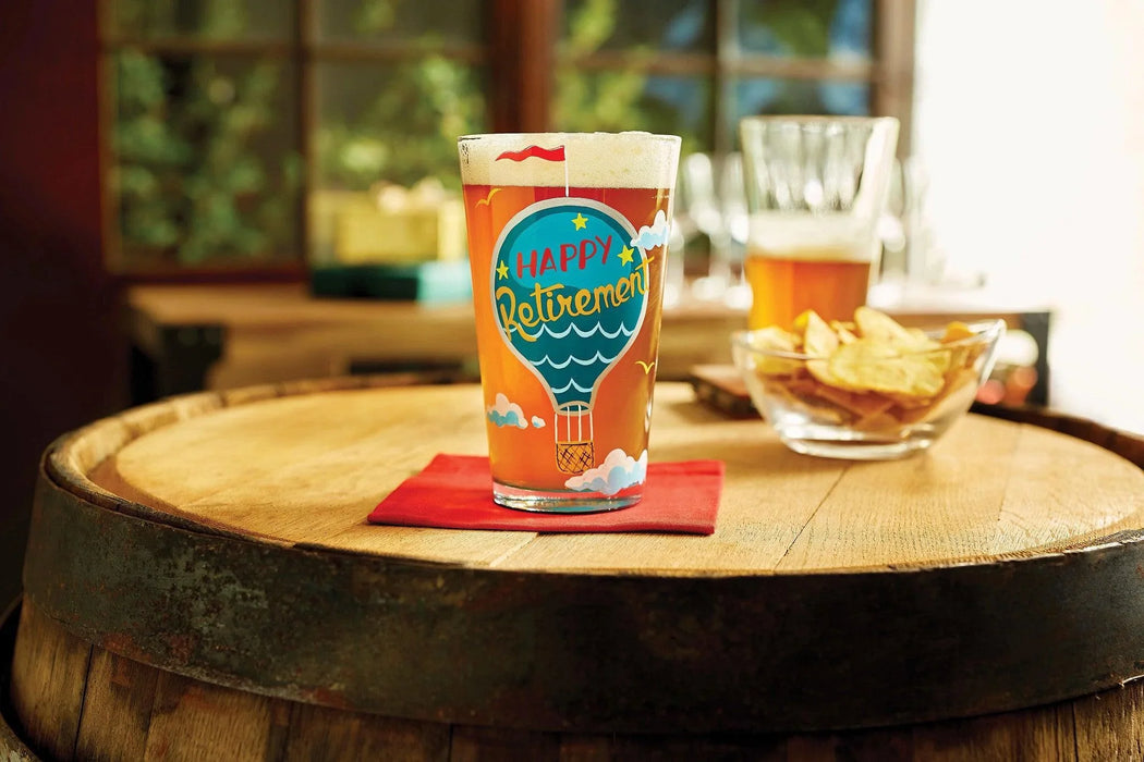 Lolita Happy Retirement Beer Glass