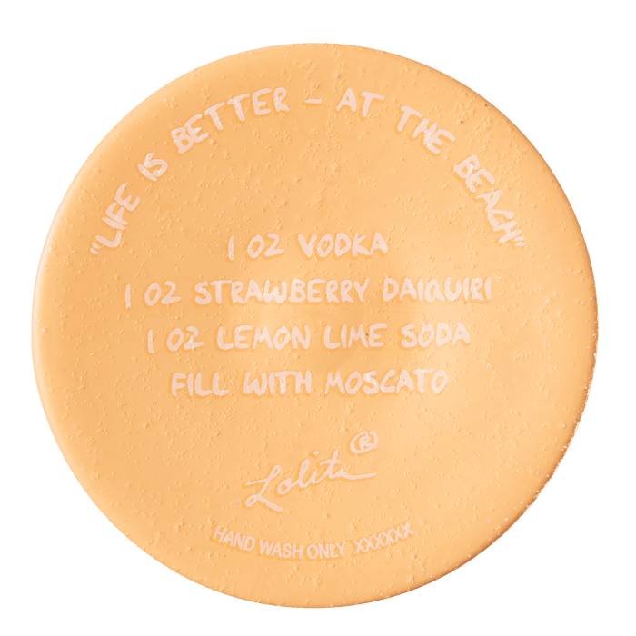 Lolita Life At The Beach Wine Glass