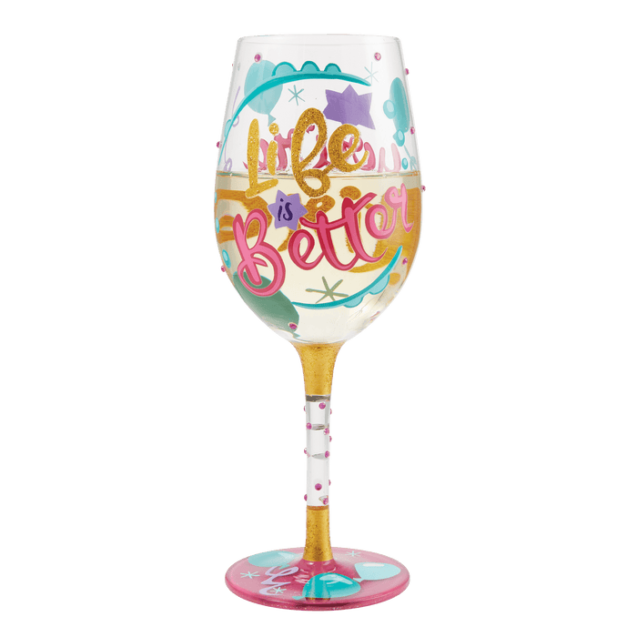 Lolita Life When Retired Wine Glass