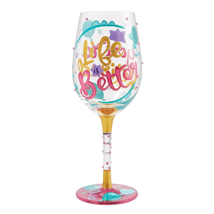 Lolita Life When Retired Wine Glass