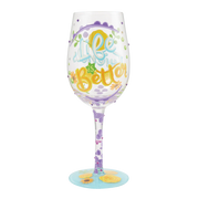 Lolita Life With Friends Wine Glass