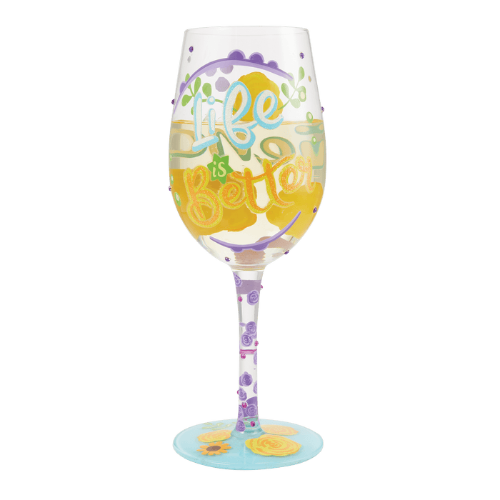 Lolita Life With Friends Wine Glass | {{ collection.title }}