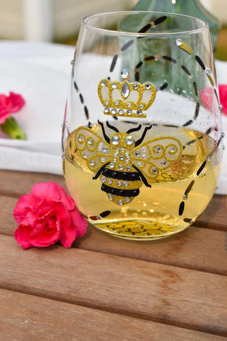 Lolita Queen Bee Stemless Glass | {{ collection.title }}