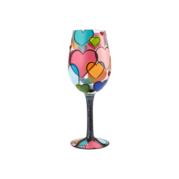 Lolita's Love Is All Around Us Wine Glass | {{ collection.title }}