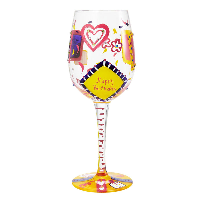 Lolita's Original Birthday Girl Wine Glass
