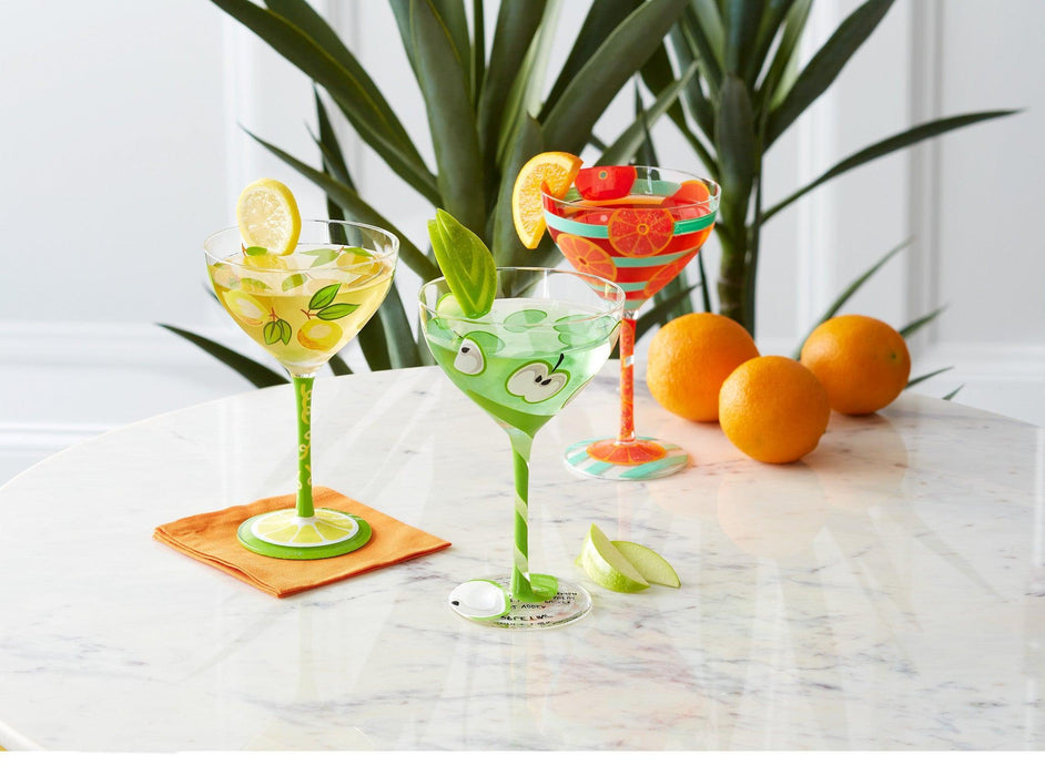 Lolita Vodka Rose Punch Cocktail Glass