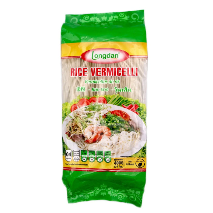 Longdan Rice Vermicelli - 0.8mm (400g) - LemonSalt
