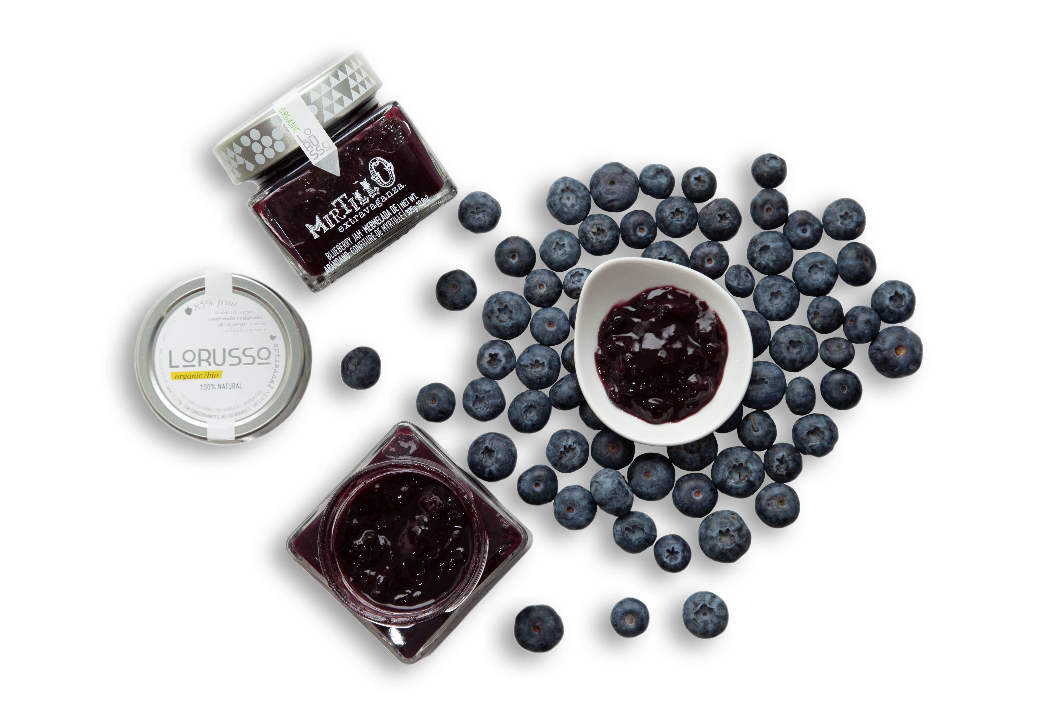LoRUSSo Organic Artisanal Blueberry Jam (305g)