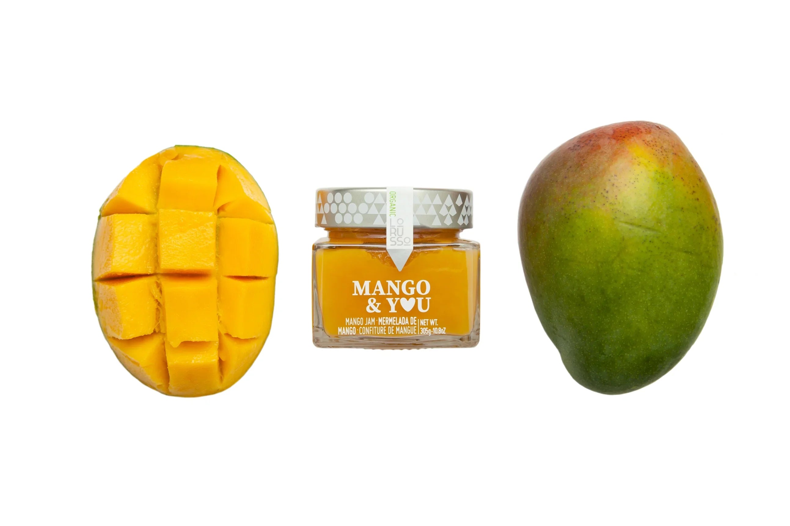 LoRUSSo Organic Artisanal Mango Jam (305g) - LemonSalt