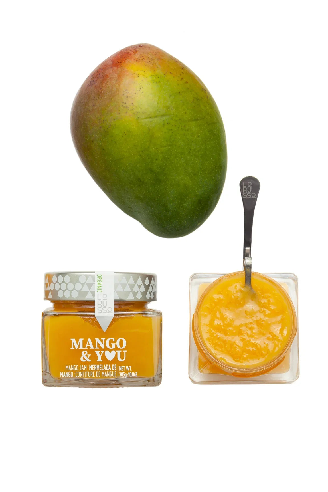 LoRUSSo Organic Artisanal Mango Jam (305g) - LemonSalt