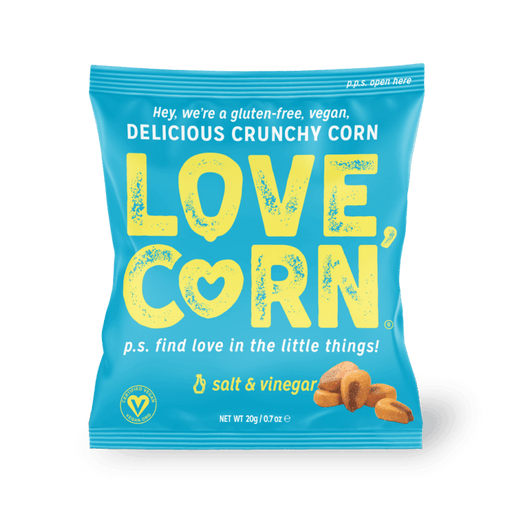 Love Corn Salt & Vinegar (20x20g) - LemonSalt
